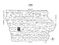 Iowa State Map, Audubon County 1979 Published by Title Atlas